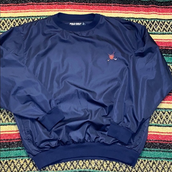 polo golf pullover windbreaker